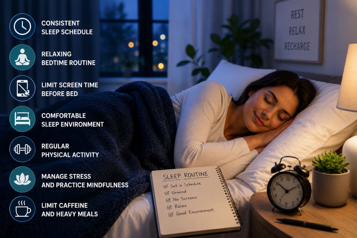 How to Improve Sleep Routine for Adults
