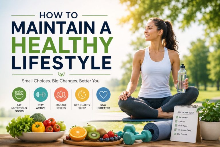 How to Maintain a Healthy Lifestyle