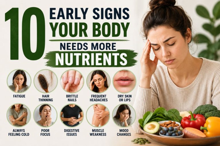 10 Early Signs Your Body Needs More Nutrients
