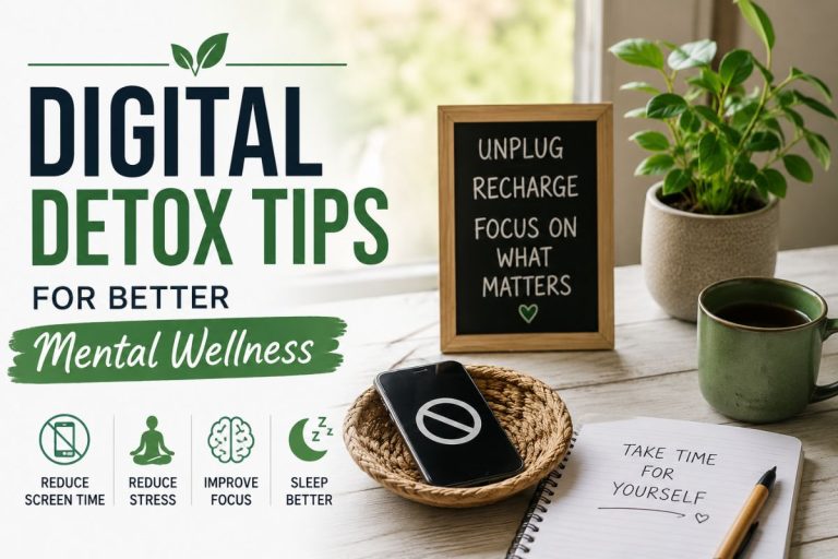 Digital Detox Tips for Better Mental Wellness