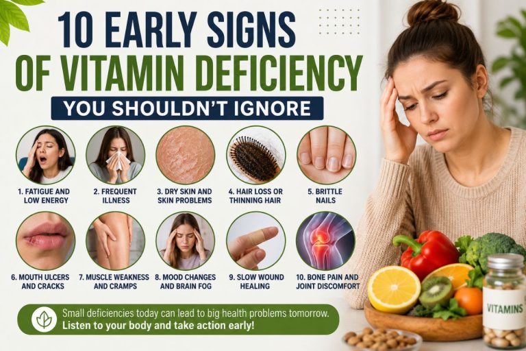 Early Signs of Vitamin Deficiency