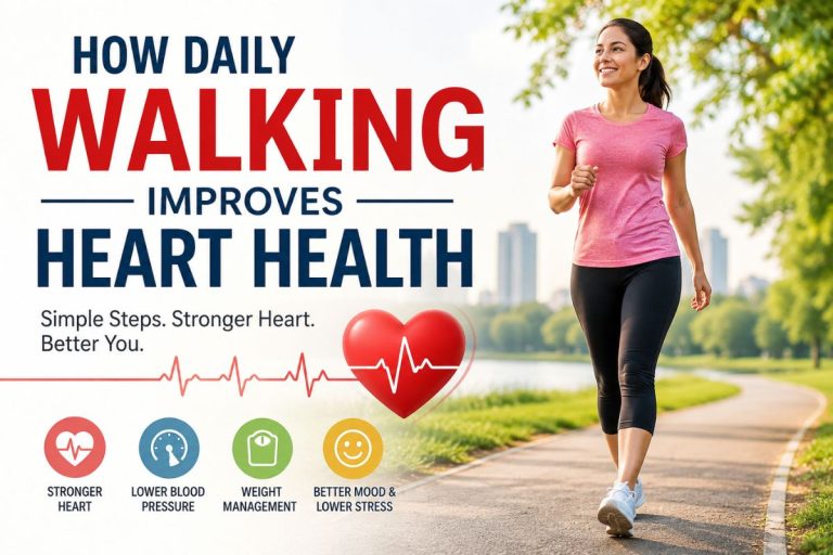 How Daily Walking Improves Heart Health