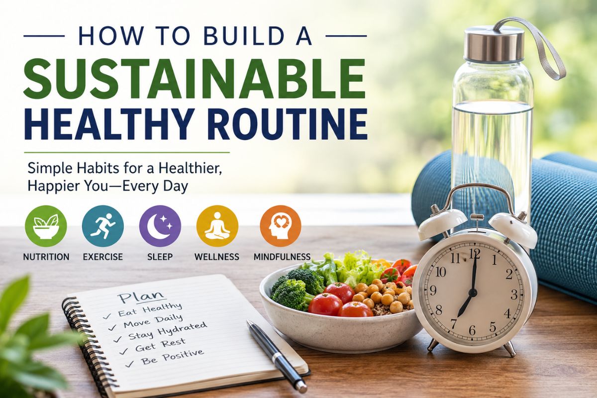 How to Build a Sustainable Healthy Routine