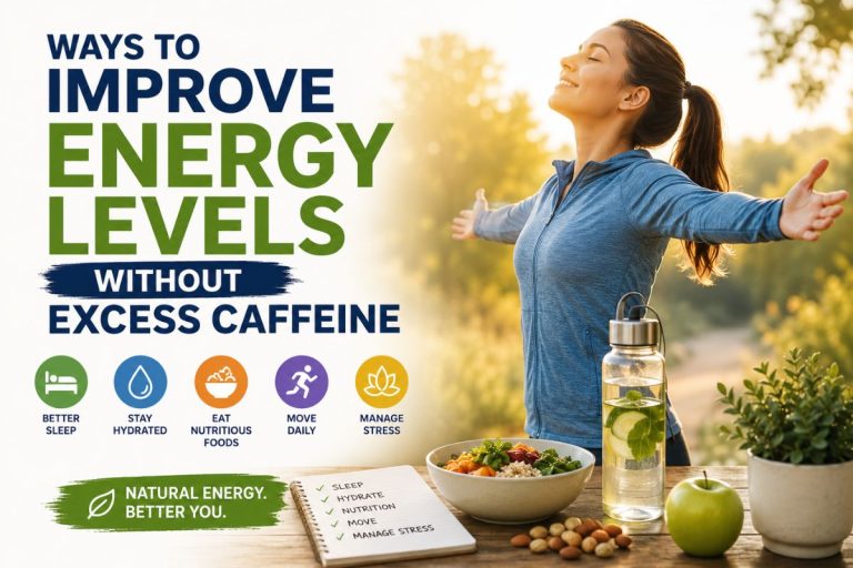 Ways to Improve Energy Levels Without Excess Caffeine