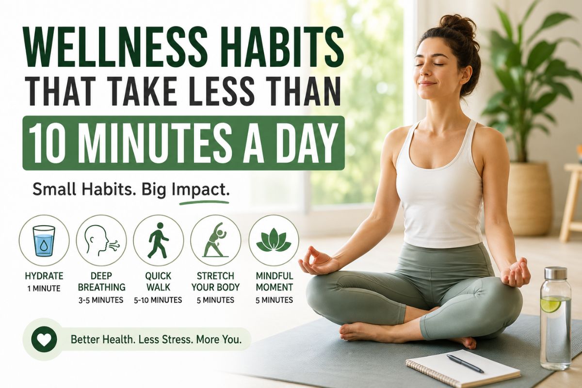 Wellness Habits That Take Less Than 10 Minutes a Day