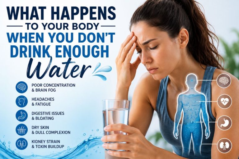 What Happens to Your Body When You Don’t Drink Enough Water