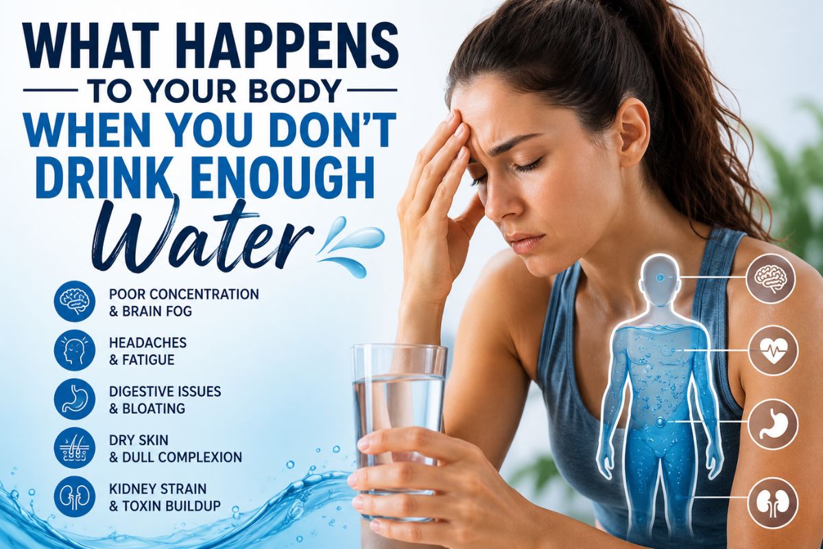 What Happens to Your Body When You Don’t Drink Enough Water